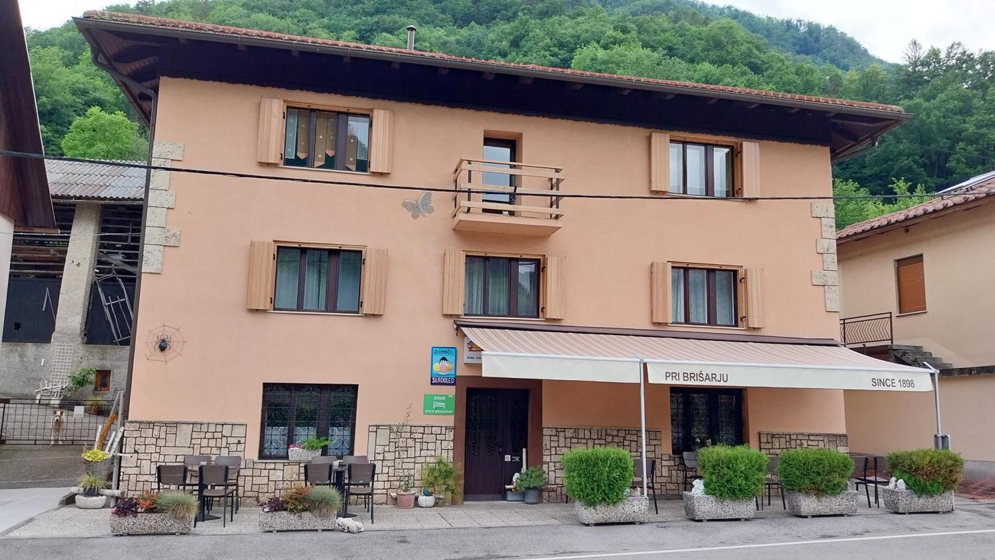 Guesthouse & Restaurant Brisar 1898 Grahovo ob Baci Esterno foto